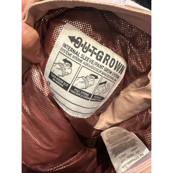 Columbia Light Pink Bugaboo II Outgrown Winter Sports Snow Ski Pants Size Small - Picture 7 of 7